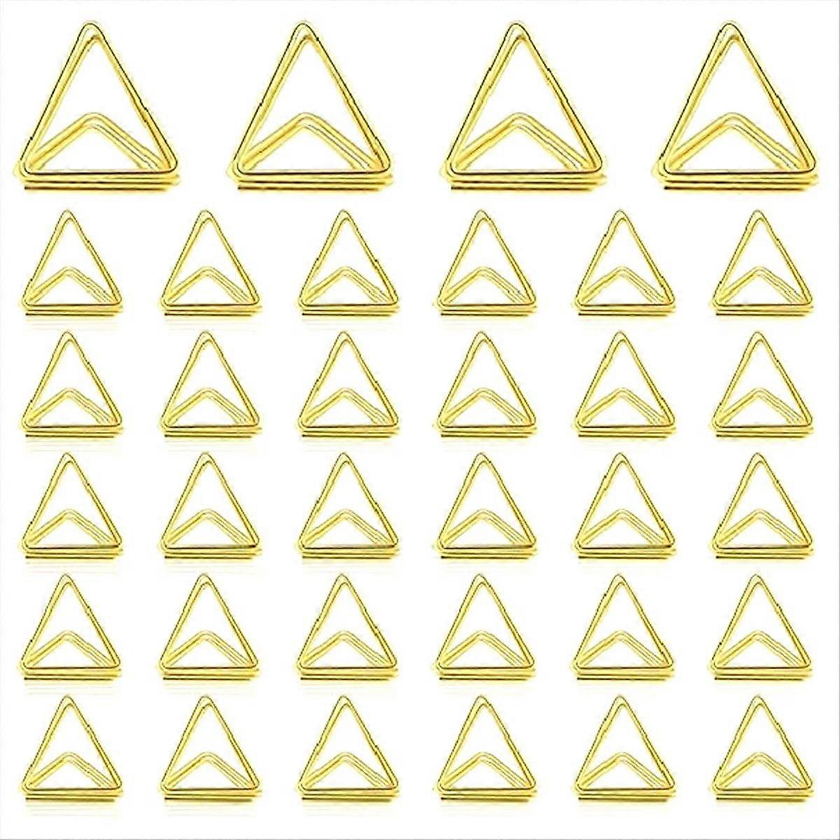 60Pcs Place Card Holder Wedding Table Number Holder Triangle Shape