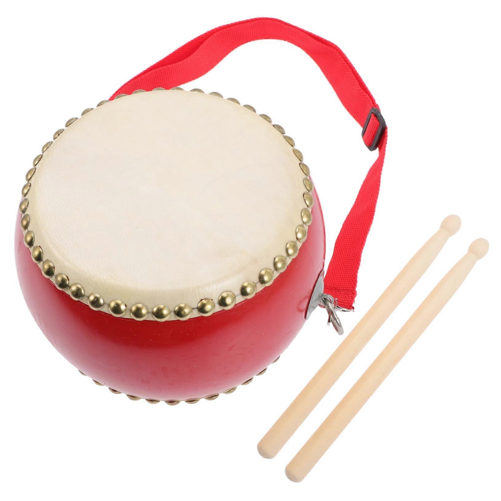 Kids Percussion Drum Set with Solid Construction and Clear Tone for Children's Music Learning
