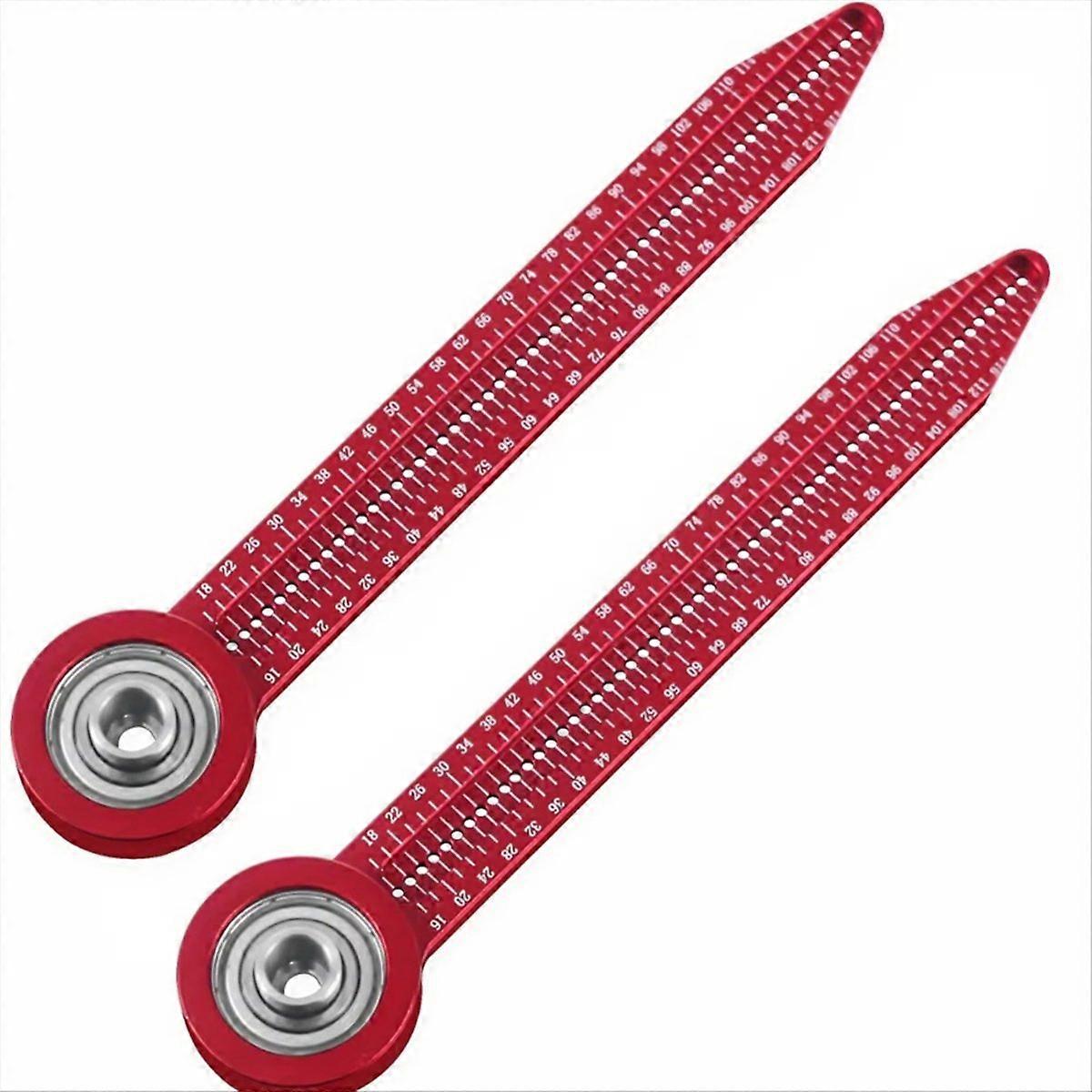 Woodworking Circular Drawing Ruler, Fixed Point Marker, Adjustable