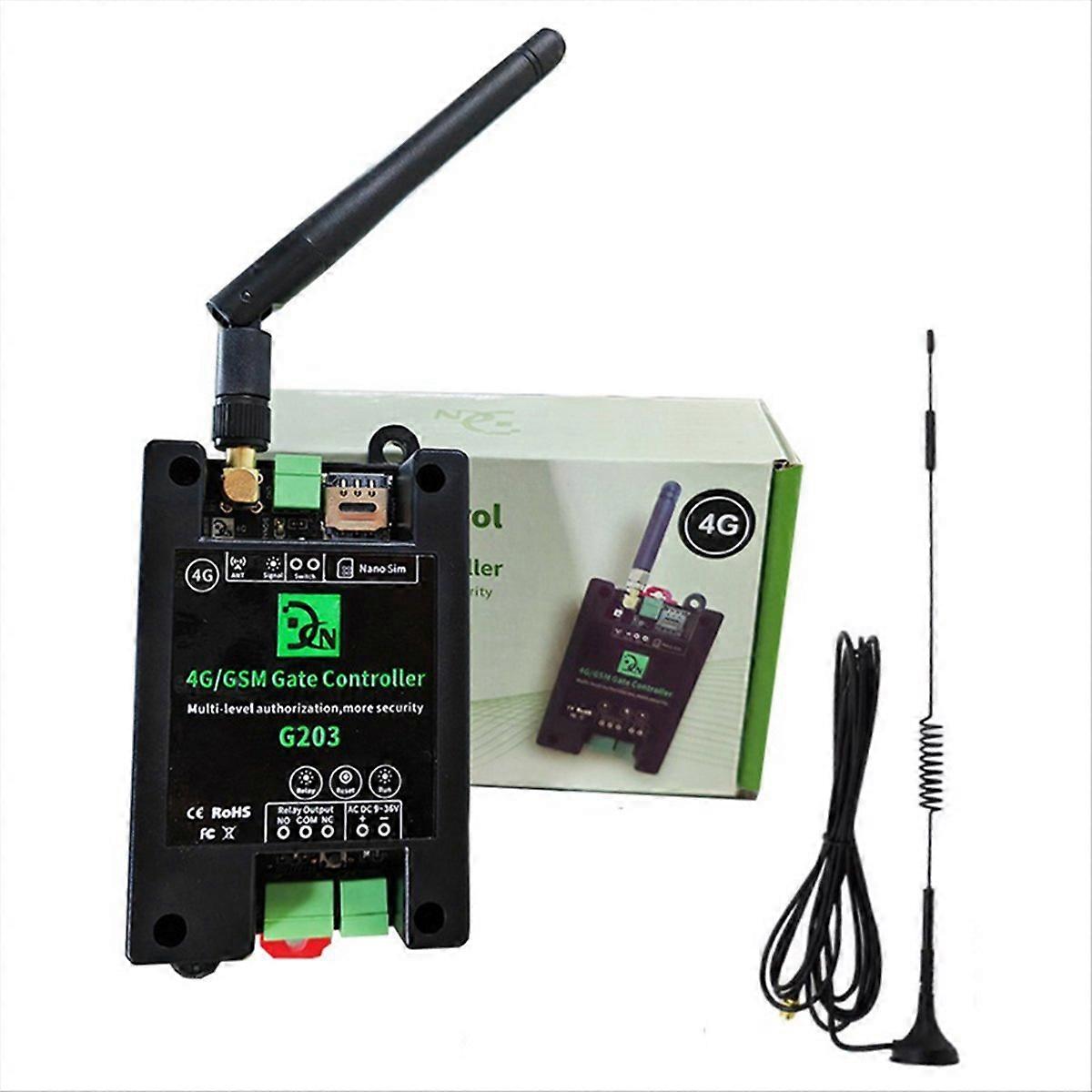 GSM 4G Gate Opener Remote Access Controller EU Plug