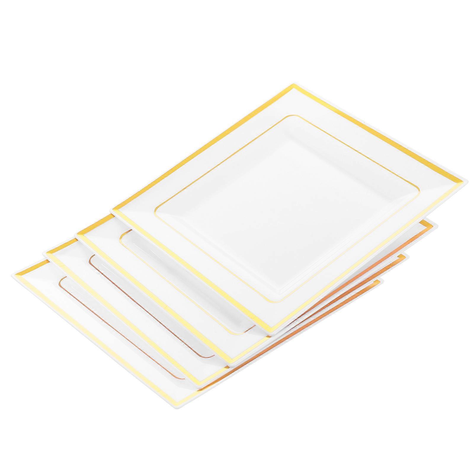 Party Serving for Barbecue 40Pcs White