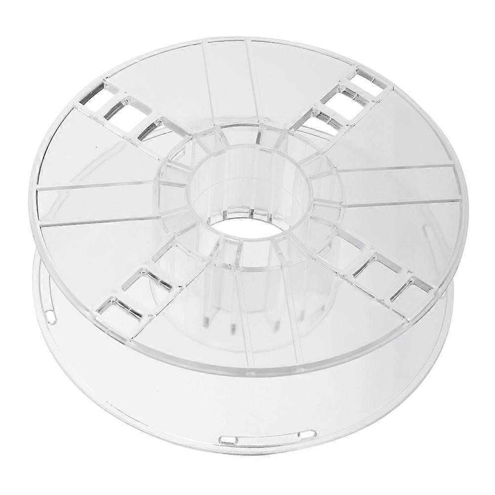 Line Spool Extension Cord Storage Reel for Cord Organizing Use Plastic Transparent