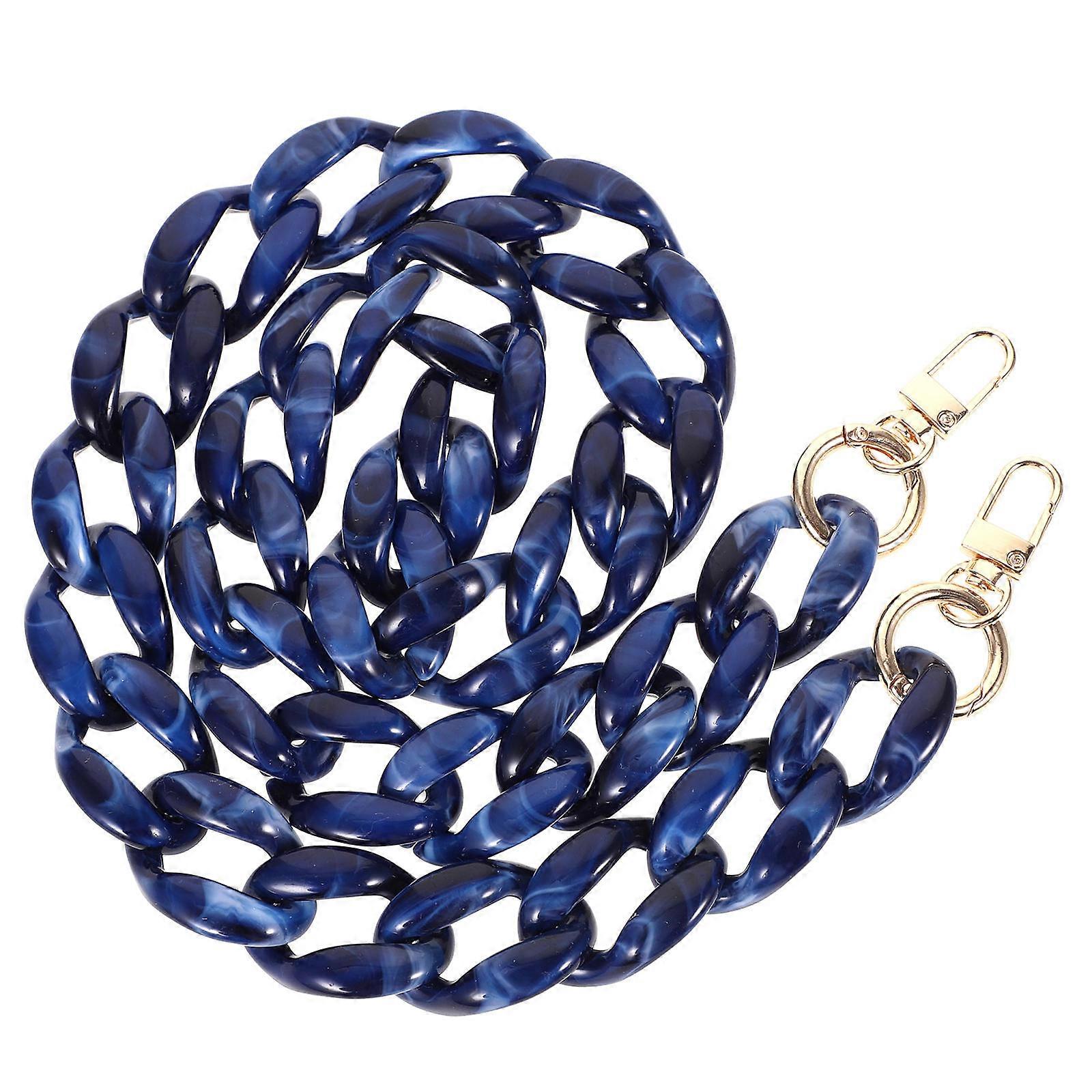 Fishbone Chain Acrylic Handbag Replacement Chain Strap for 1 Piece Purse