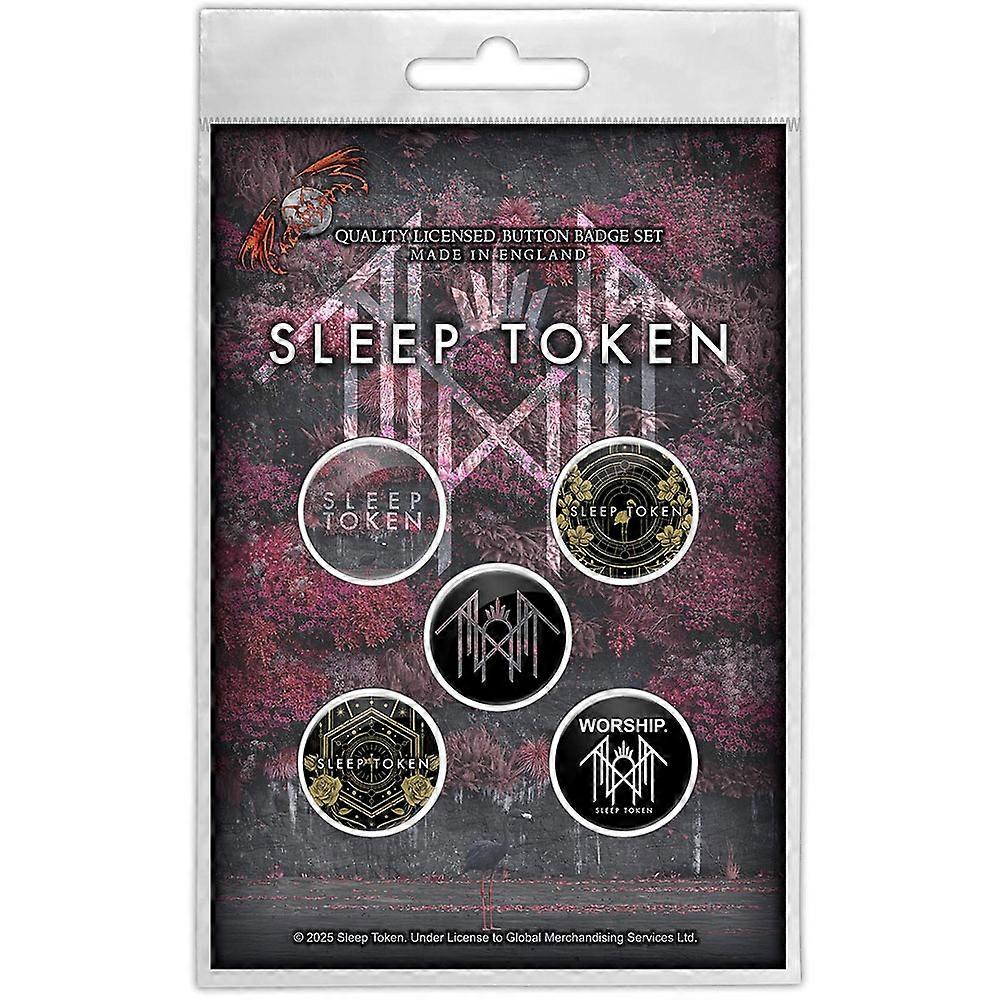 Sleep Token Even In Arcadia Button Badge Pack