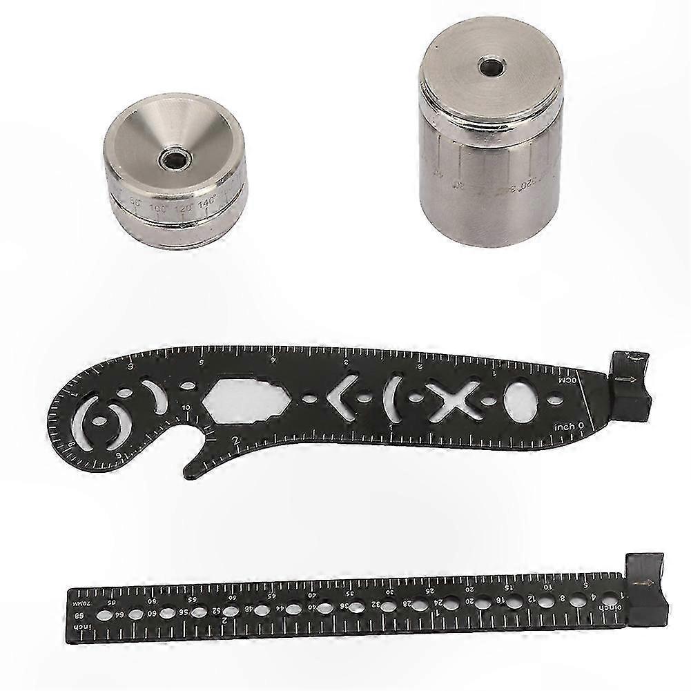 Magnetic Circular Gauge Tool for Multi-Function Painting and Precision Layout Tasks