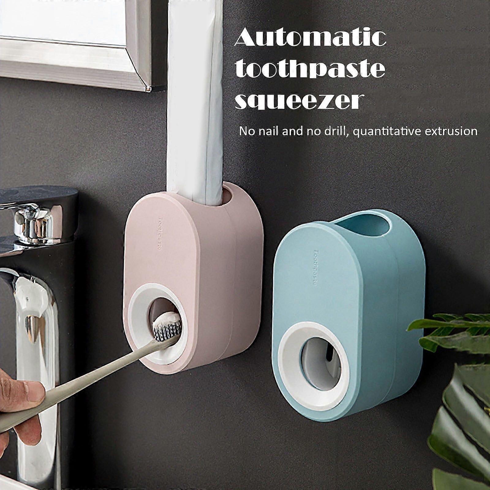 Wall Mounted Automatic Toothpaste Dispenser Bathroom Accessories Wall Hanging