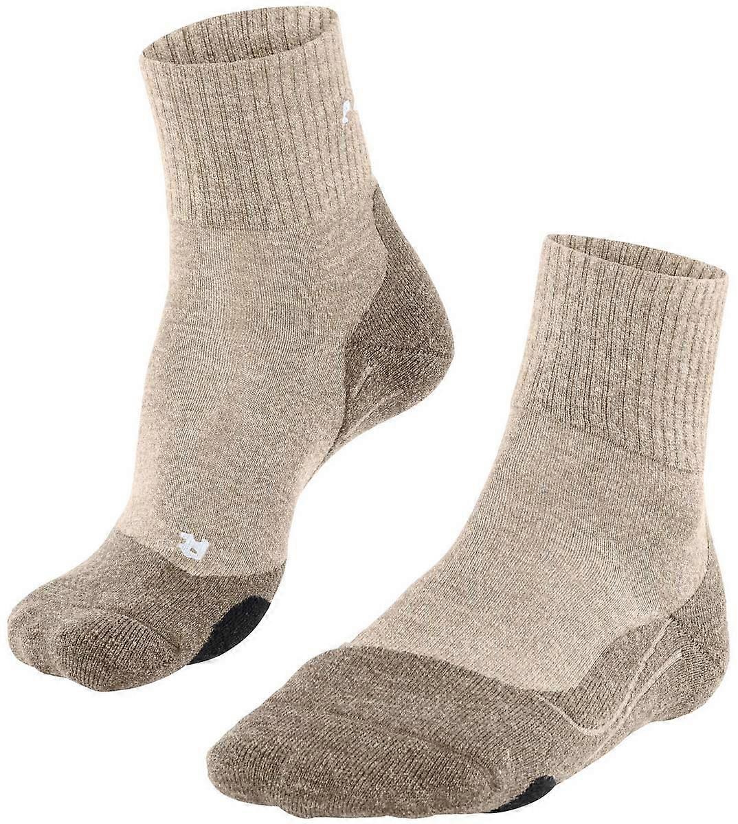 Falke TK2 Explore Wool Short Trekking Socks - Natural Beige