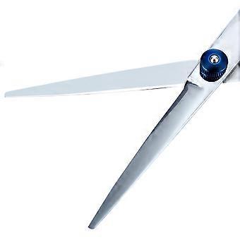 Ciseaux de coiffeur, 1 paire, ciseaux de coiffure bleus pour la coupe des cheveux