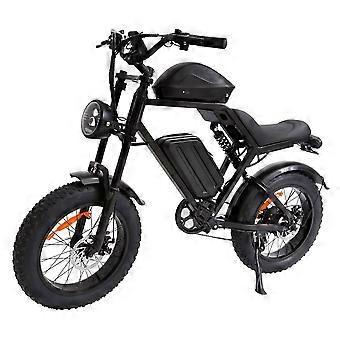 JKING 20 Fat Tire Mountain Electric Bike 15.6AH Full Suspension 24.9 miles