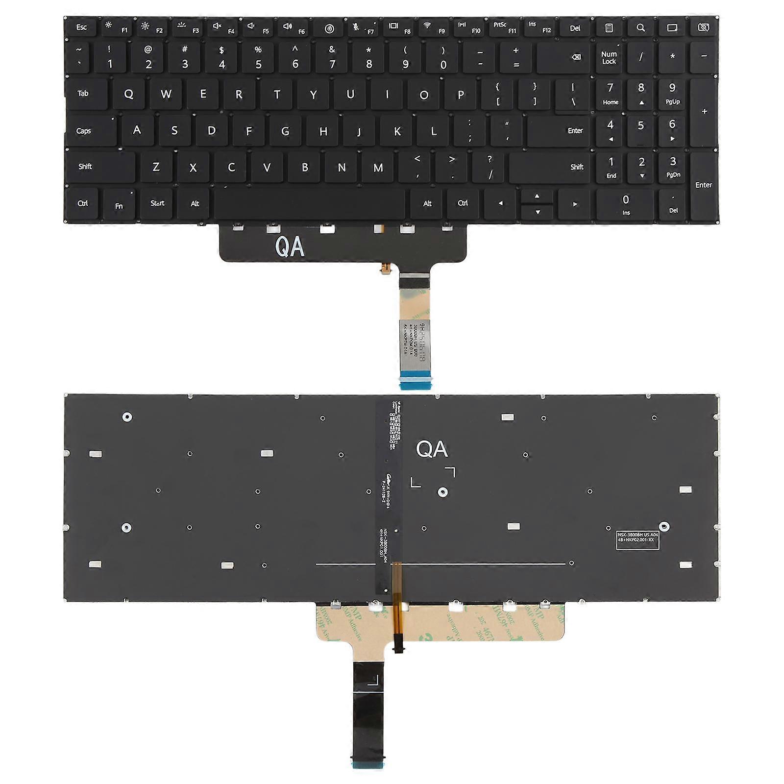 US Version Backlit Keyboard For Huawei MateBook D16 MCLF-16