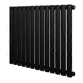 Oval Single Column Radiator 600 x 780mm Modern Designer Single Panel Central Heating Heater Matt