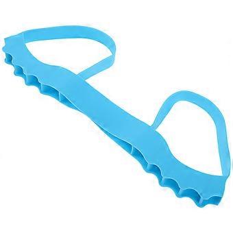 Toe Strengthener Band for Foot Stretching Sky-Blue Silicone Band