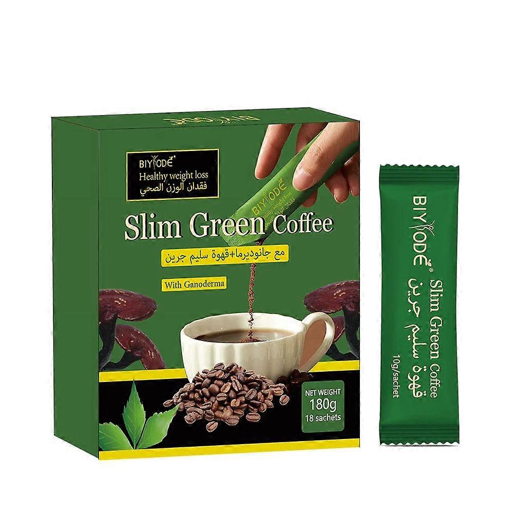 BIYODE Ganoderma Lucidum Grüner Kaffee Instantkaffee