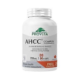 Provita AHCC Complex, 700 mg, 80 capsules