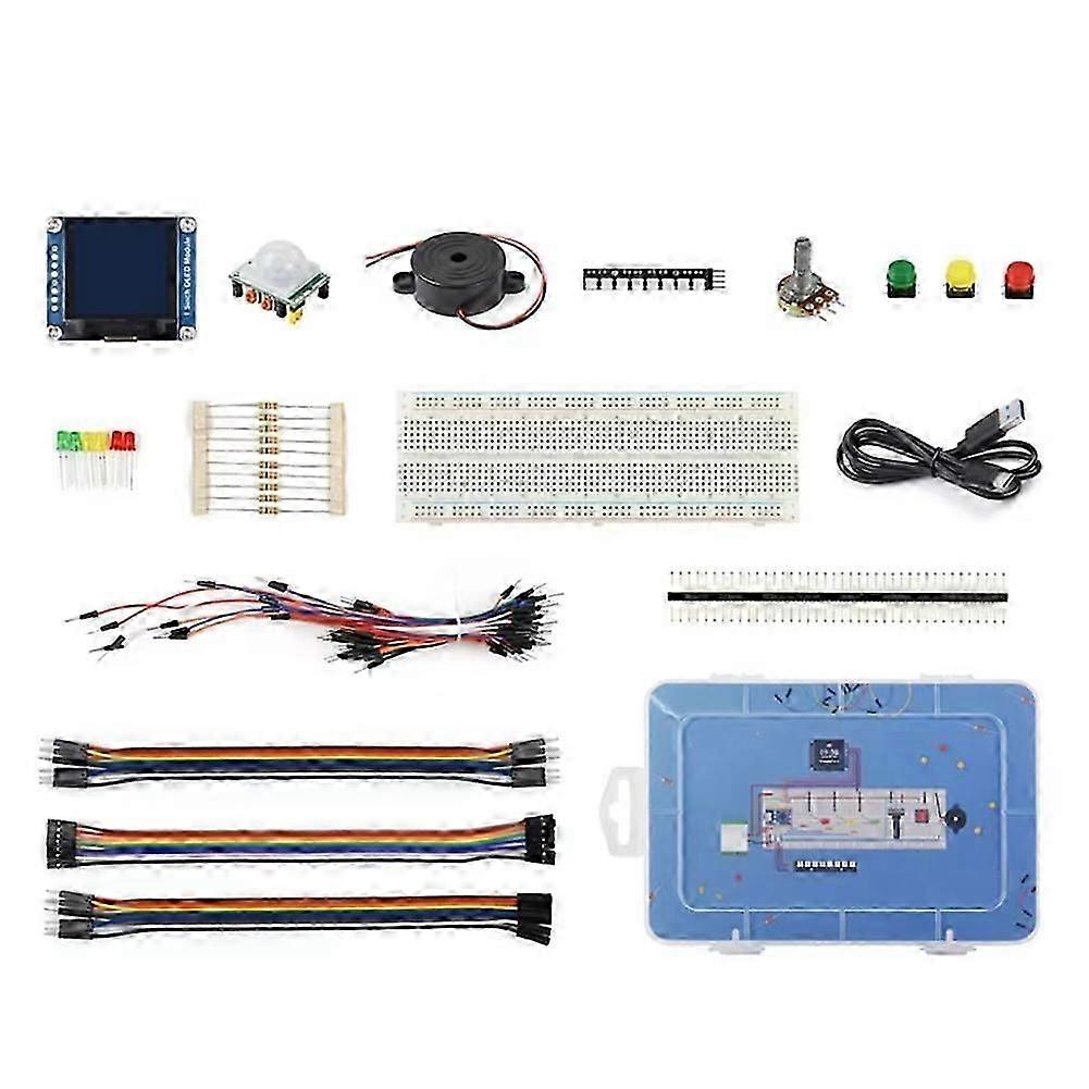 ESP32-XX Starter Learning Kit Diy School Kit for Arduino /MicroPython /ESP-IDF Development Board