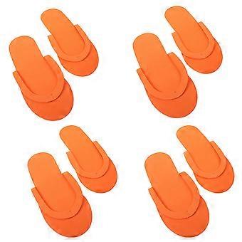 12 paia di pantofole usa e getta flop colorati per salone spa pedicure (colore casuale)