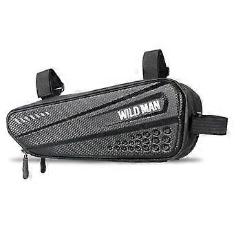WILD MAN ES4 Cykeltrekanttaske 1,2L EVA Hardshell Steltaske til Landevejs-Mountainbike Cykling
