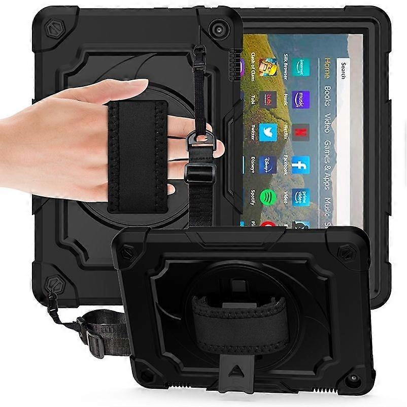 For Amazon Kindle Fire HD 8 2020 Silicone+PC Case