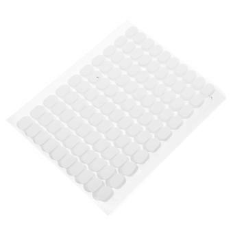 Double-Sided Transparent Nail Adhesive Tabs Oval Acrylic Glue 50 Sheets
