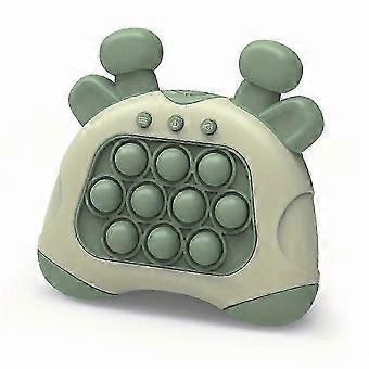Quick Push Bubbles Spielkonsole Pop It Konsole Puzzlespielzeug Sensorisches Angstabbau Fidget Spielzeug Geburtstagsgeschenk Kompatibel mit Kindern Qd