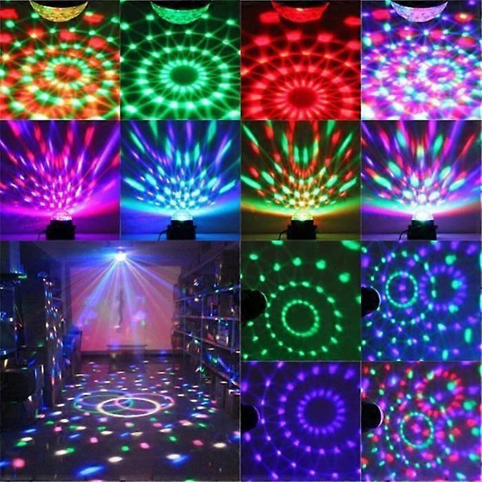 RGB Light Set Color Control Sound with Remote Control