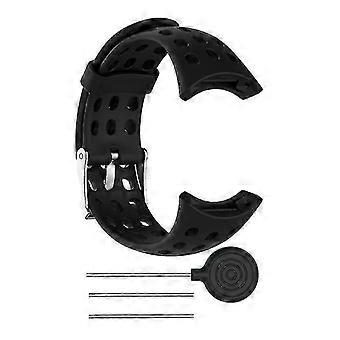 Replacement Silicone Strap for Suunto M1/M2/M4/M5 Fitness Watch Band, Durable Soft Wristband