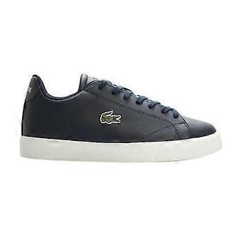 Scarpe da ginnastica basse da uomo Lacoste Lerond Set in pelle effetto coccodrillo