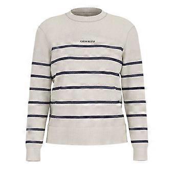 Guess Unisex Adult Striped Regular Sweater Top