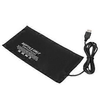 Reptile USB Coussin de chauffage Fibre Tissu Cadeau pour G Compatible Reptiles Serpents Lézard Ermite Crabe TortuePetit