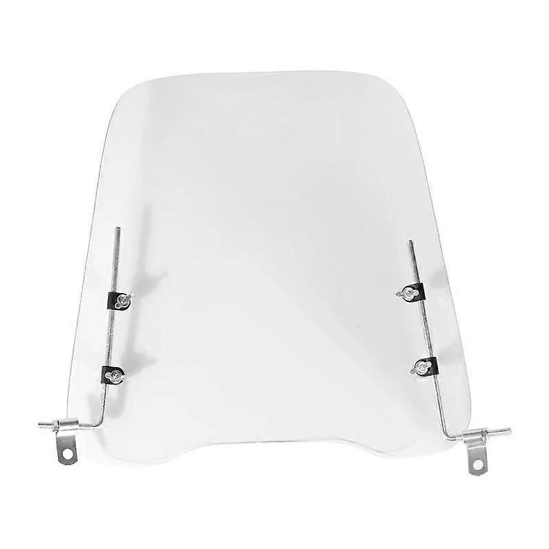 Universal Motorcycle Windscreen Widened Edging Windshield for ScooterMotorcycle Neck Braces