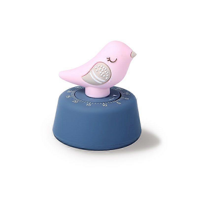 Rsoe Chirping Bird Countdown Student Learning Time Manager Kitchen Timer Mechanical Reminder