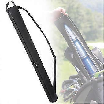 Golf Beer Sleeve Cooler, 7Can Insulated Beverage Storage Fits Golf Bag with Adjustable Strap