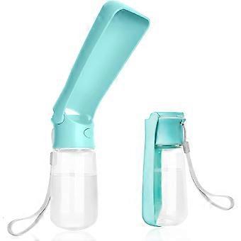Draagbare, opvouwbare drinkfles voor huisdieren, opvouwbare waterdispenser voor honden voor op reis met draagriem