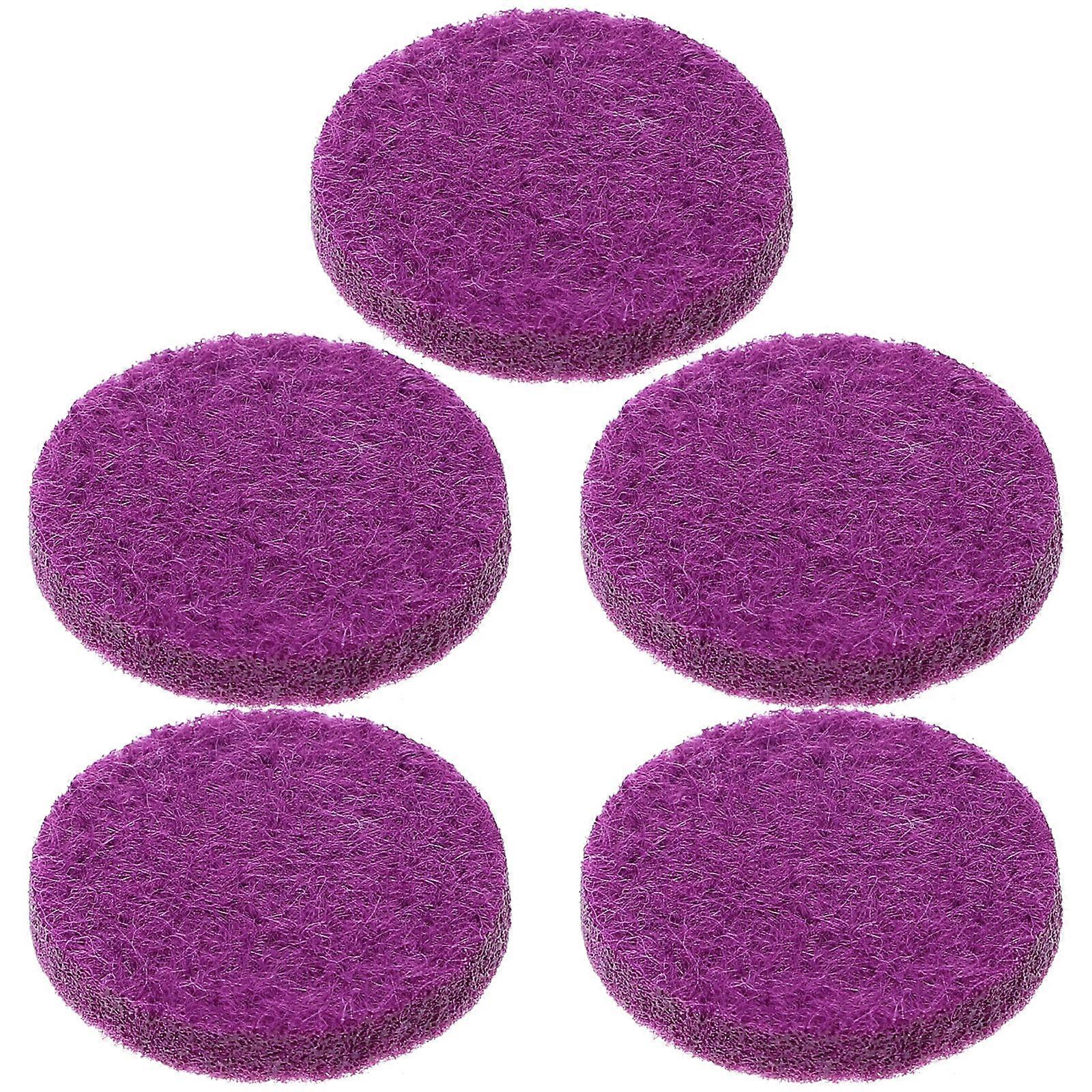 100Pcs Aromatherapy Diffuser Pad Round Replacement Refill Pads for Necklace Locket Pads