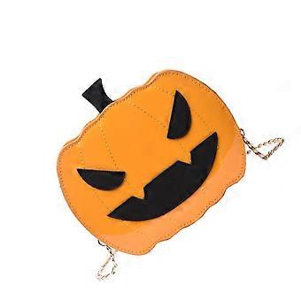 Halloween Pumpkin Chain Bag Halloween Funny Chain Shoulder Bag Fashion Crossbody Bag