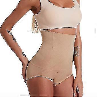 Shapewear Per Le Donne Firm Mutandine Di Controllo Della Pancia Senza Cuciture Hi-waist Butt Lifter Vita Corta Trainer Body Shaper Girdle-yuyu