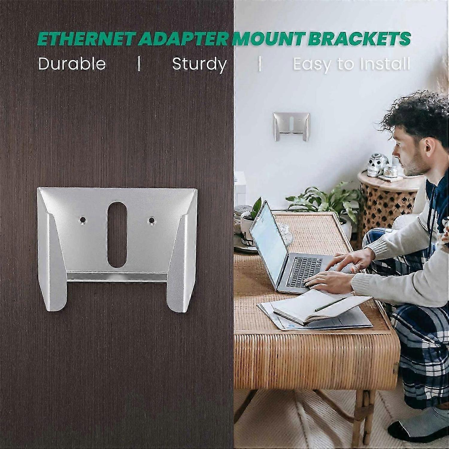 For Gen2 Power Wall Bracket Ethernet Adapter Mount Brackets Stability Wall Mount