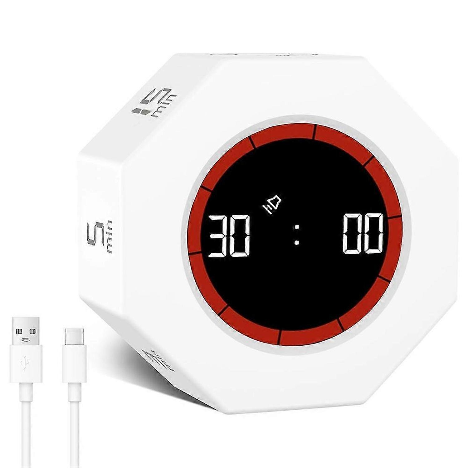 Digital Productivity Timer, for Study Office Kitchen Desk