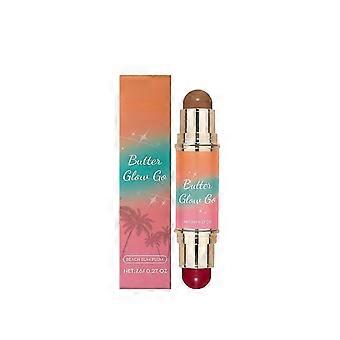 2-in-1 Blush & Contour Stick, Dual-Ended, Buildable Coverage, Plum Shade