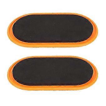 2Pcs Oval Yoga Fitness Sliders Exercise Disks Training Plates Workout Equipment