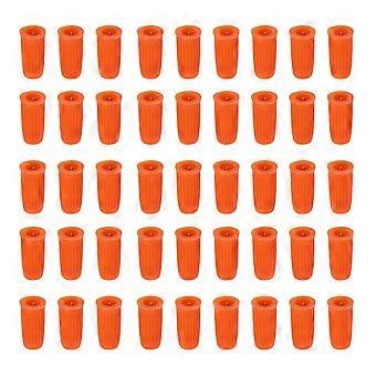 Eyelash Glue Bottle Nozzle Cap for Bottle Featuring 100Pcs Glue Replacement Heads