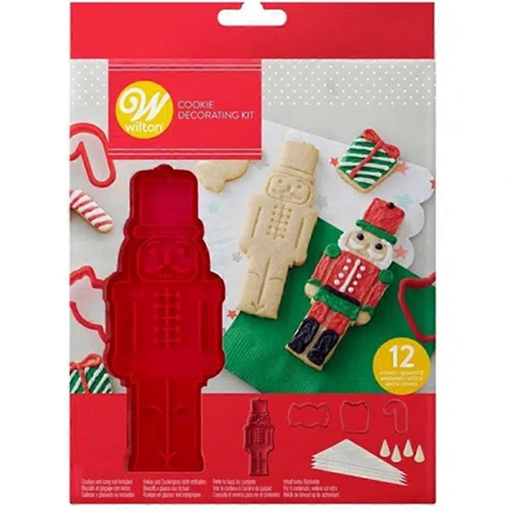 Cookie Cutter Set: Nutcracker Cookie Decorating Kit