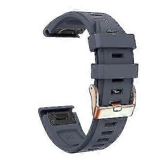 Bracelet de rechange en silicone 20 mm pour montre connectée Garmin Fenix 5s Plus 6s Pro