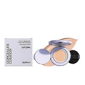Zephoco Natural Color Concealer Cushion Is Naturally Light, Thin, Soft And Smooth, Adhering To The Skin With A Fine And Silky Texture, Suitable/1