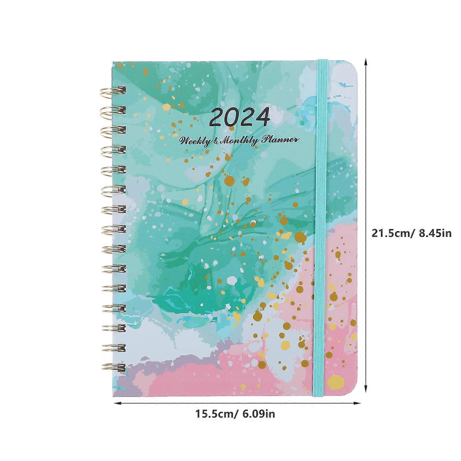 Flower Diary Notebook for Writing Multi-Function Note Book Office Planner