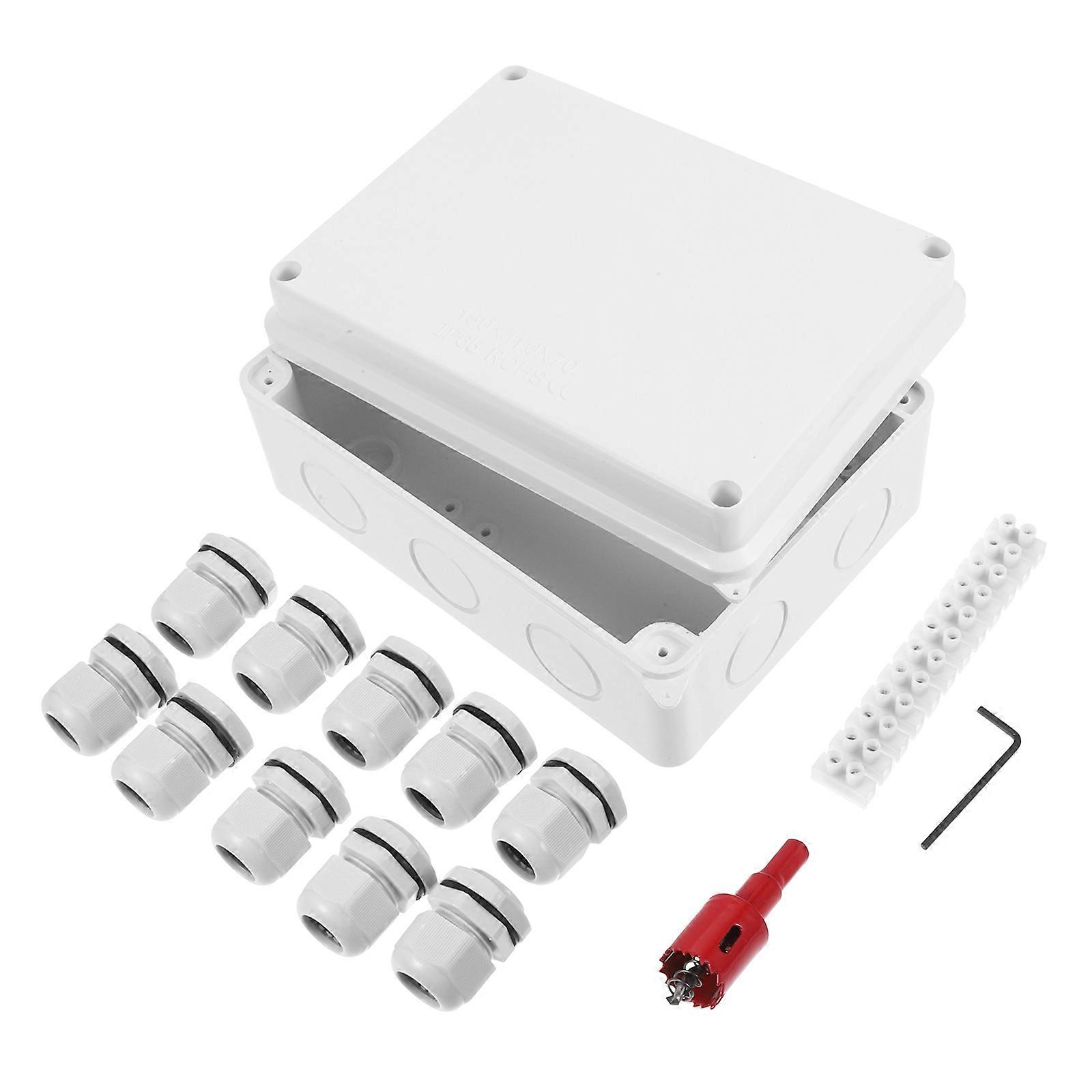 Wiring Box Electrical Wiring Holder for Connection 4Sets Plastic