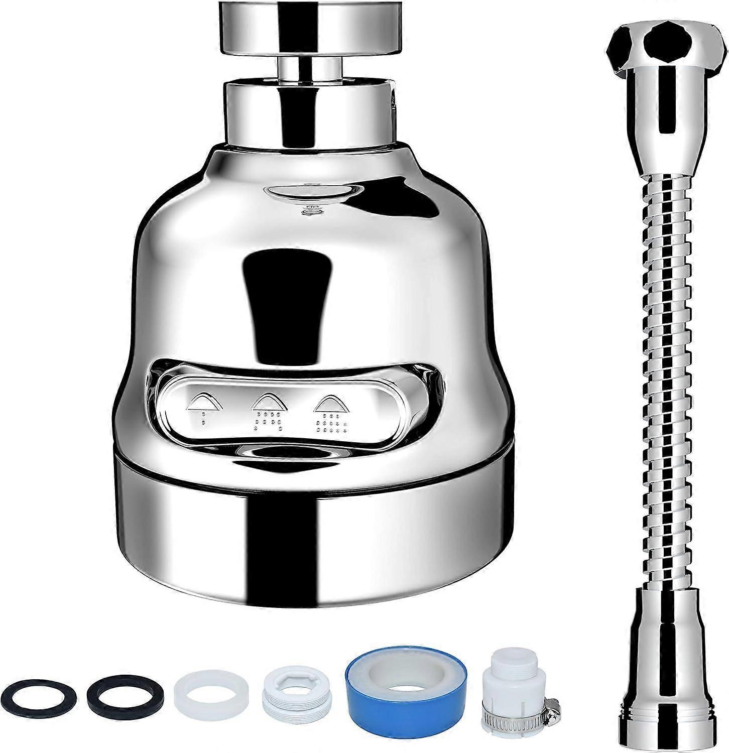Eco-Friendly Adjustable Water-Saving Faucet Sprayer