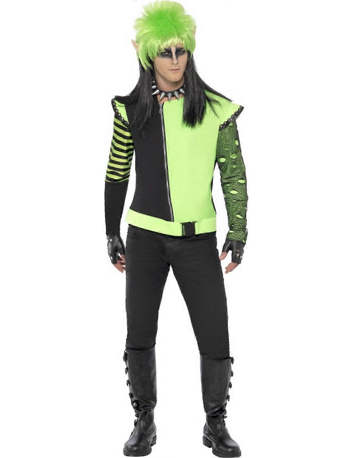 Men's green gothic jacket