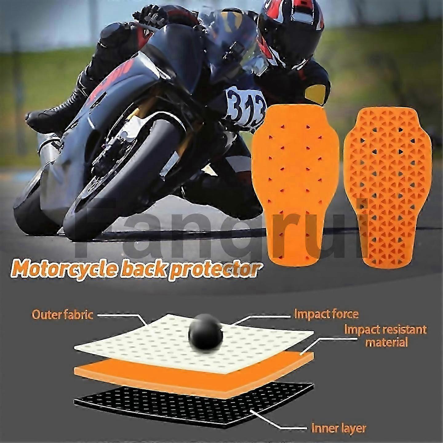 For Motorcycle Back Protector Jackets Insert Back Protector Armor