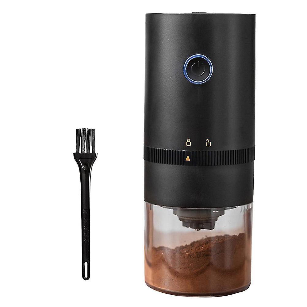 Portable Electric Burr Coffee Grinder,usb Rechargeable Burr Coffee Bean Grinder For Espresso Drip P